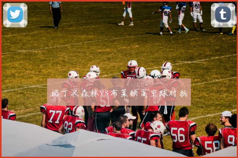 诺丁汉森林vs布莱顿高空球对抗